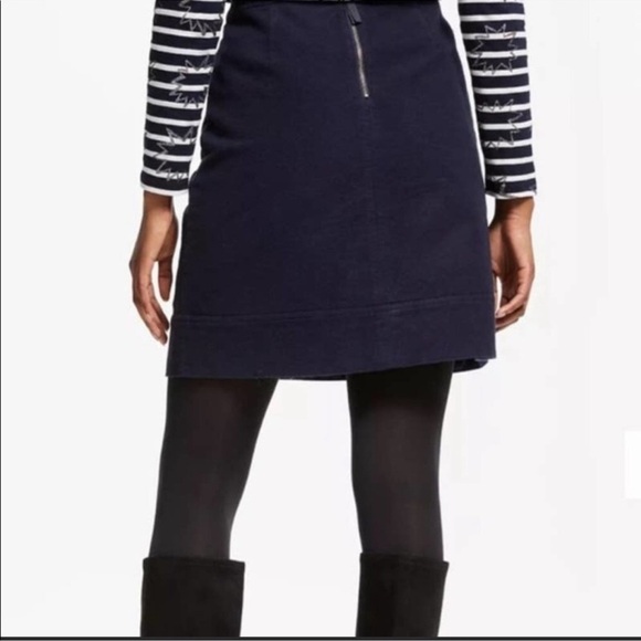BODEN NAVY DORCHESTER MINI SKIRT SIZE 10 - Picture 3 of 13